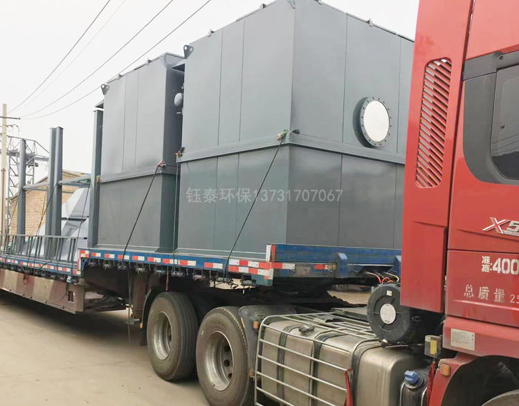 山西陽泉空心磚廠煤矸石破碎機配套除塵器發貨 山西陽泉空心磚廠煤矸石破碎機配套除塵器發貨