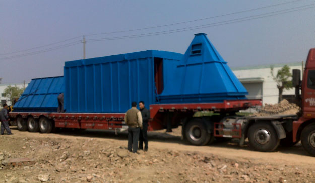 石家莊晉州張經理定購的PPC96-6布袋除塵器已發貨 石家莊晉州張經理定購的PPC96-6布袋除塵器已發貨